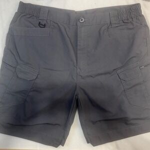 5.11 Tactical Cargo Shorts 40 inch  Mens Gray Ripstop Cargo Multi-Pocket Outdoor